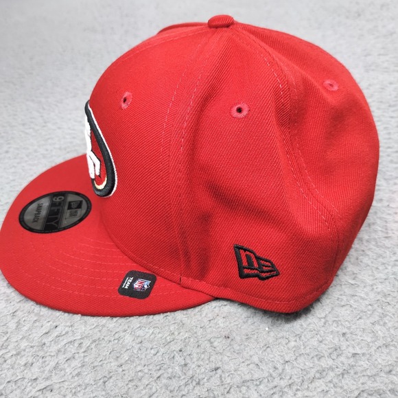 San Francisco 49ers Hat Cap Snap Back Red NFL Football Mens New Era 9FIFTY OSFM - Picture 5 of 14